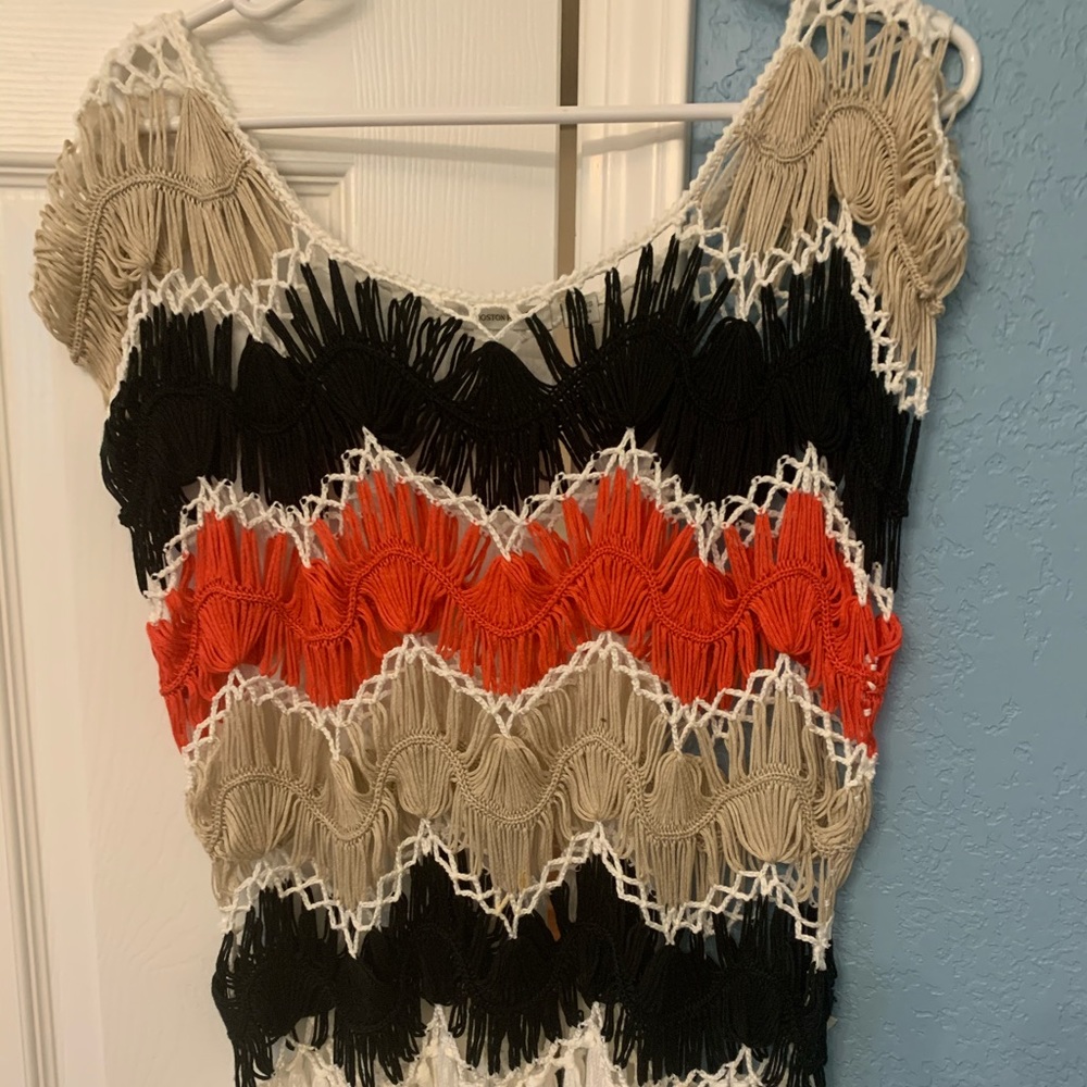 Boston Proper macrame top size XS